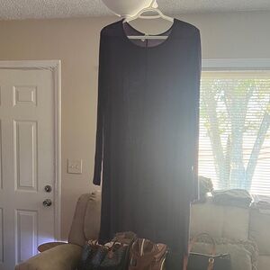 MTS Classic Black Long Sleeve Dress